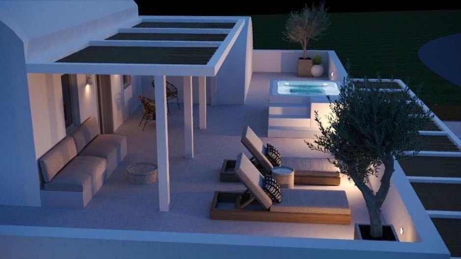 Lejardin Suites Santorini Pýrgos Екстериор снимка